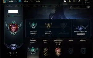 Conta platina 2 com 28 skins e 48 champs