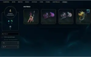 CONTA PLATINA 1 LEAGUE OF LEGENDS