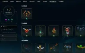 CONTA PLATINA 1 LEAGUE OF LEGENDS