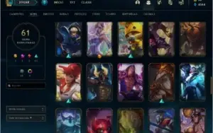 CONTA DE LOL D4