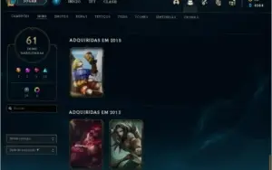 CONTA DE LOL D4
