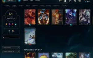 CONTA DE LOL D4