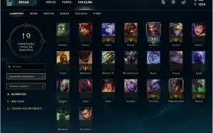 Conta LoL Platina IV
