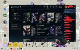 CONTA DE LOL GOLD 3