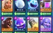 Clash Royale LVL 10, Cartas em lv 11 e outras para up.