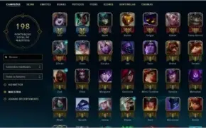 Conta League of Legends nível 74 | prata 3 solo | 2 flex