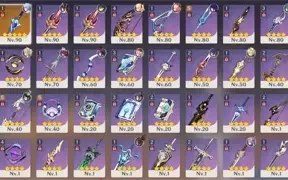 TRIO Arcontes, Ayato C1+Maremoto da Lua+Xiao+Mona+Keqing