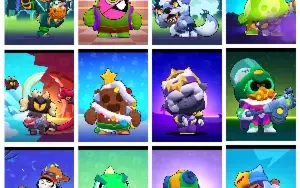 Conta Brawl Stars 30 mil troféus 32k de moedas