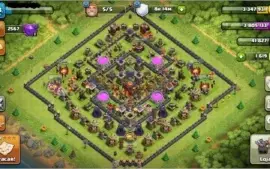 COC, cv 10 5 construtores + 1450 gemas