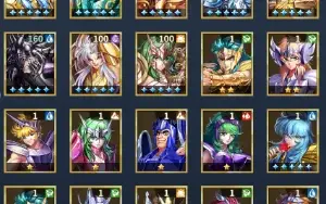 Conta Level 132 Saint Seiya Legends