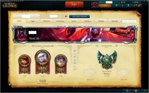 Conta com borda Diamante - League of Legends