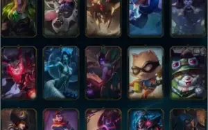 Conta gold 3 ainda md10,71 campeoes e 74 skins, lvl 202