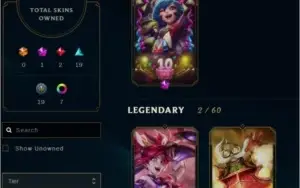 Conta gold 3 ainda md10,71 campeoes e 74 skins, lvl 202
