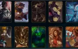 Conta gold 3 ainda md10,71 campeoes e 74 skins, lvl 202