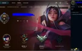 vendo conta lol Prata 1 100 pdl