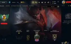 Conta League of Legends Full Acesso - 157 Champs e 110 Skins