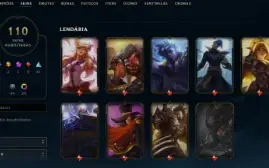 Conta League of Legends Full Acesso - 157 Champs e 110 Skins