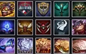 Conta league Of Legends,skins da foto,borda de platina,mmr m