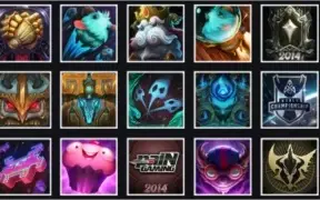 Conta league Of Legends,skins da foto,borda de platina,mmr m
