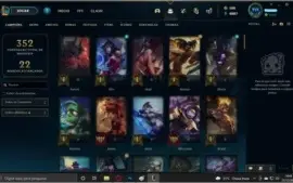 CONTA GOLD LEAGUE OF LEGENDS