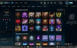 CONTA GOLD LEAGUE OF LEGENDS