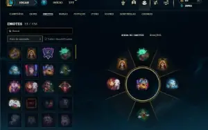 Unranked com 32 Champs e 14 Skins + 3 Fragmentos