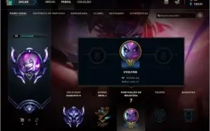 CONTA DIAMANTE 4, APENAS JOGUEI DE EVELYNN