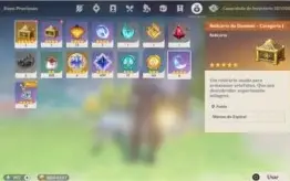 Conta Genshin impact zhong,xiao, ganyu, Venti,  Kiki e diluc