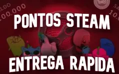 100K Pontos Steam [Melhor Preço] 🟢Online - Envio Rapido