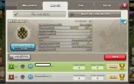 CONTA CLASH OF CLANS CV9