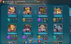 Vendo conta lords mobile com todas t4 liberadas