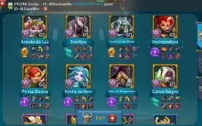 Vendo conta lords mobile com todas t4 liberadas