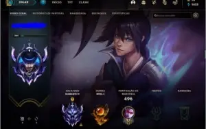Conta LOL D4, 118 skins e Todos os campeões
