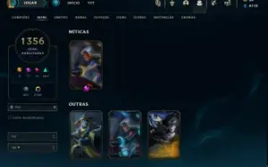 Todas Skins Do Lol.