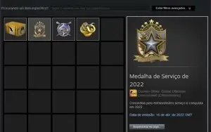 Conta Level 20 GC, 3 Medalhas