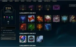 Conta league of legends