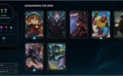 Conta level 50 com skins arcane, 24 skins 37 campeões