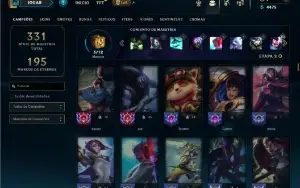 Bronze 4 com 150 Champs e 83 Skins ( Mais de 50 Jogos )