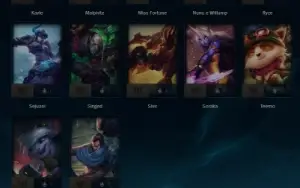 Conta Diamante 4 LOL