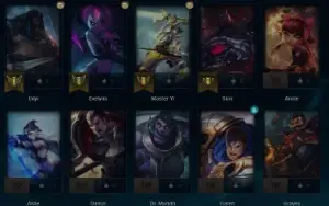 Conta Diamante 4 LOL