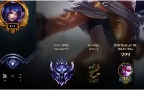 Conta diamante 2 78 skins , platina na flex
