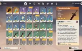 AR19 RAZOR (C1) + TUMULO DO LOBO+ESPADA CELESTIAL 5*