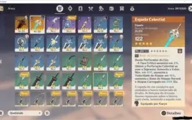 AR19 RAZOR (C1) + TUMULO DO LOBO+ESPADA CELESTIAL 5*