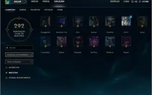 Conta League of Legends - Ouro V - 116 Skins - 11k de IP