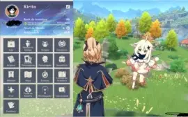 Conta Genshin AR 46 (Venti,Jean,Tumulo,Razor e livro 5stars)