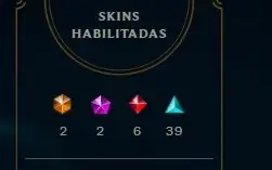 Contal lol era plat 4 192 skins