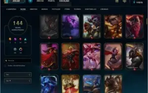 Vendo conta League Of Legends Prata III