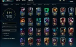 Vendo conta League Of Legends Prata III