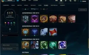 Conta Lol Rara com Janna Vitoriosa desde 2012.