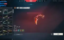 Valorant - Karambit Vct E Vandal Preludio Do Caos